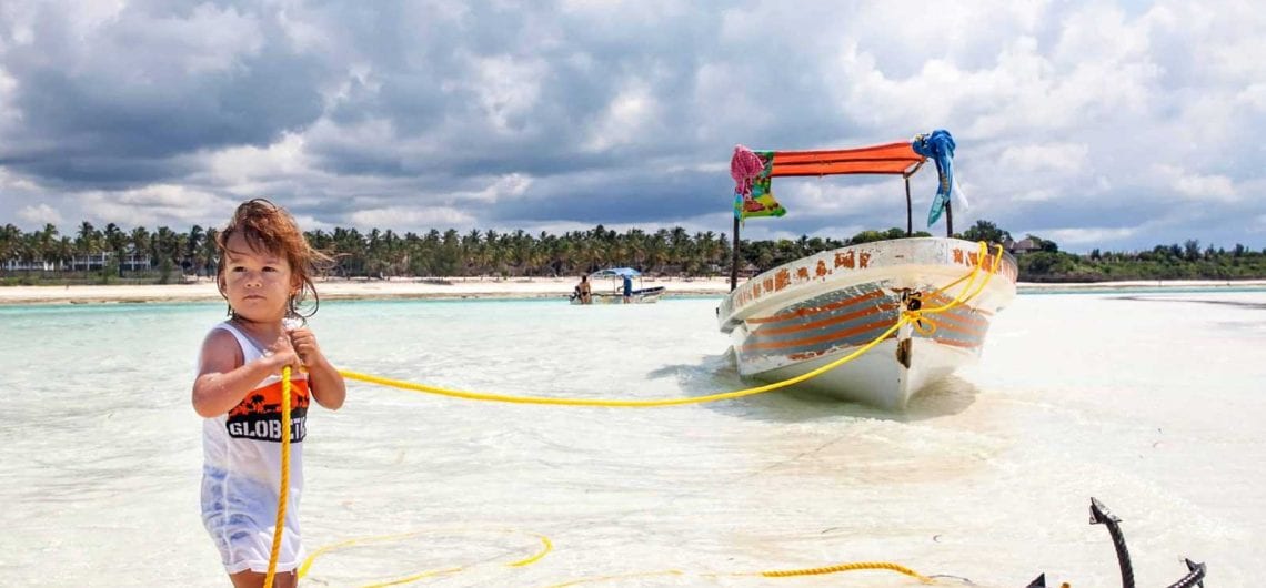vodjenje dece na Zanzibar
